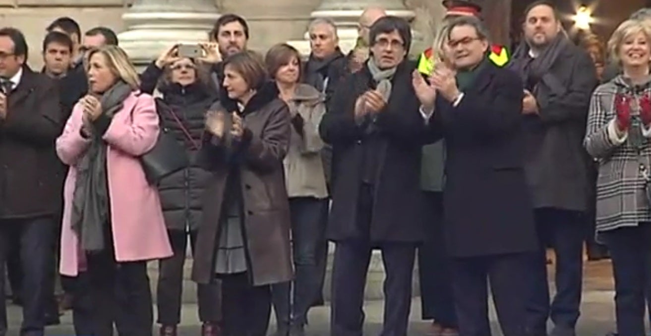 La tertulia: El paseo y la declaración de Artur Mas La tertulia: El paseo y la declaración de Artur Mas
