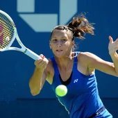 Ekaterina Bychkova, durante un partido Ekaterina Bychkova, durante un partido