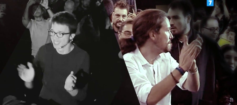 Íñigo Errejón y Pablo Iglesias Íñigo Errejón y Pablo Iglesias