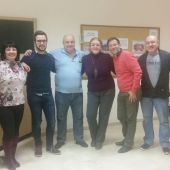 El Comité Ejecutivo de VOX con representantes de la Asociación de Custodia Compartida de Alicante.