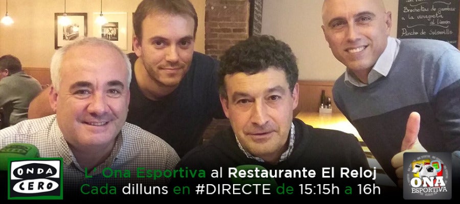 L' Ona Esportiva al Restaurante El Reloj L' Ona Esportiva al Restaurante El Reloj