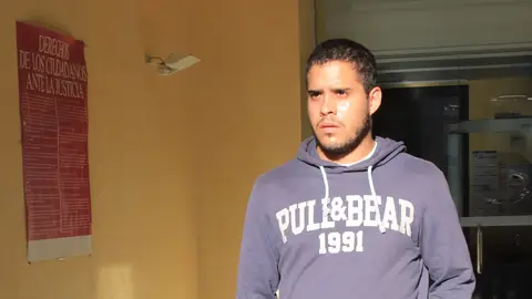 José Fernando saliendo de un juicio en La Frontera en Cádiz El juicio ha sido pospuesto por Michu