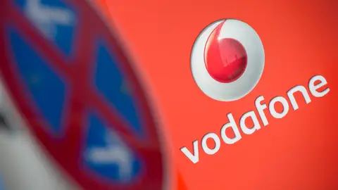 Logo de Vodafone Logo de Vodafone