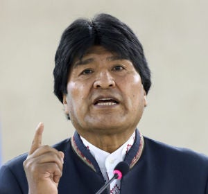 Evo Morales en una imagen de archivo Evo Morales en una imagen de archivo