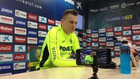 Cheryshev en rueda de prensa
