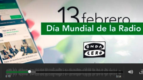 Onda Cero d&iacute;a mundial de la radio 2017