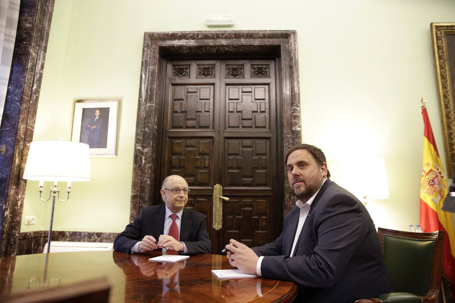 Oriol Junqueras pide por carta a Montoro un diálogo bilateral sobre financiación Oriol Junqueras pide por carta a Montoro un diálogo bilateral sobre financiación
