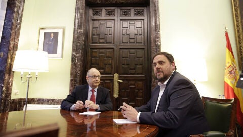 Crist&oacute;bal Montoro y Oriol Junqueras
