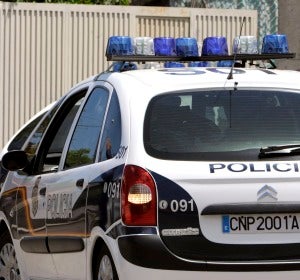 Un coche de la Policía Nacional Un coche de la Policía Nacional