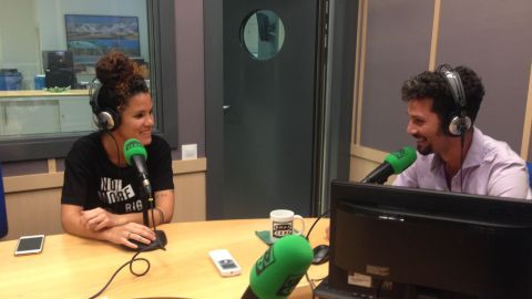 Cindy Garc&iacute;a, jugadora del Granadilla de f&uacute;tbol de Tenerife 