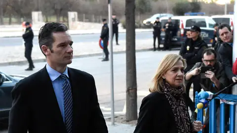Iñaki Urdangarin y la Infanta Cristina Iñaki Urdangarin y la Infanta Cristina
