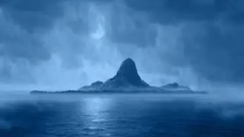 La isla perdida, en Canarias. La isla perdida, en Canarias.