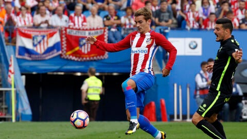 El delantero franc&eacute;s del Atl&eacute;tico de Madrid, Antoine Griezmann.