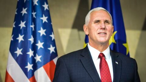 El vicepresidente de Estados Unidos, Mike Pence
