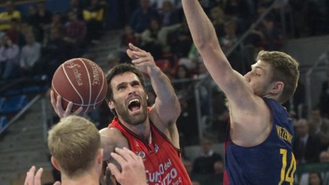 El alero del Valencia Basket, Fernando San Emeterio.