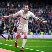 Gareth Bale celebrando su gol