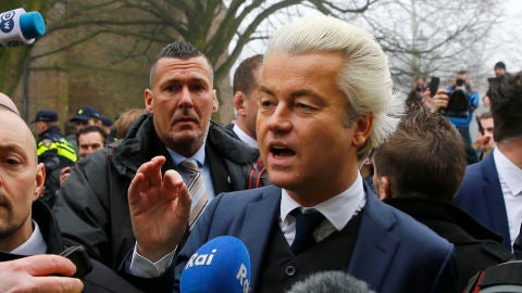 El ultraderechista holand&eacute;s Geert Wilders