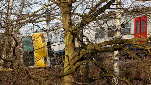 Lugar del accidente al este de Bruselas. Lugar del accidente al este de Bruselas.