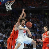Sergio Llull, en acción ante el Valencia Basket Sergio Llull, en acción ante el Valencia Basket