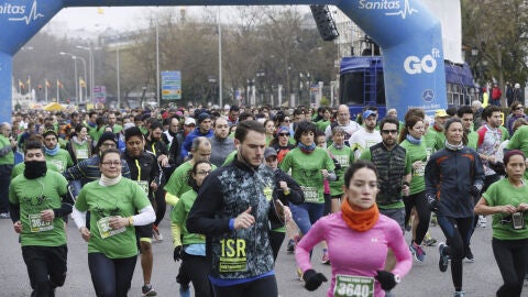 Miles de participantes corren en Madrid por Siria
