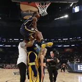 Glenn Robinson III en el concurso de mates del All Star Glenn Robinson III en el concurso de mates del All Star