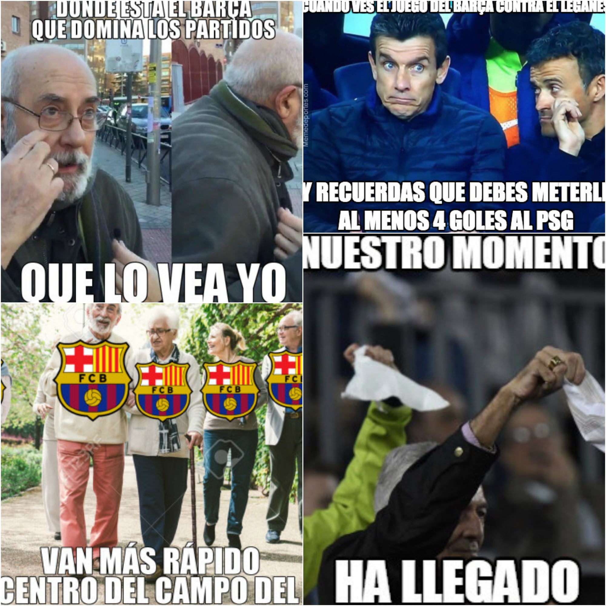 Los mejores memes de la sufrida victoria del Barcelona ante el Leganés Los mejores memes de la sufrida victoria del Barcelona ante el Leganés