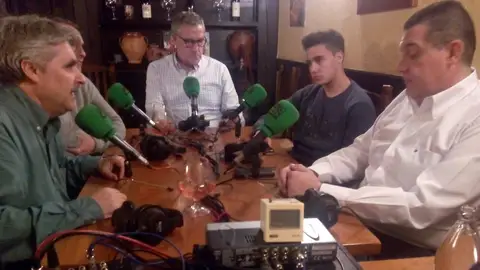 Sergio Reguilón en La Tertulia en Blanco y Rojo LA TERTULIA EN BLANCO Y ROJO DESDE EL MESÓN EGÜÉS