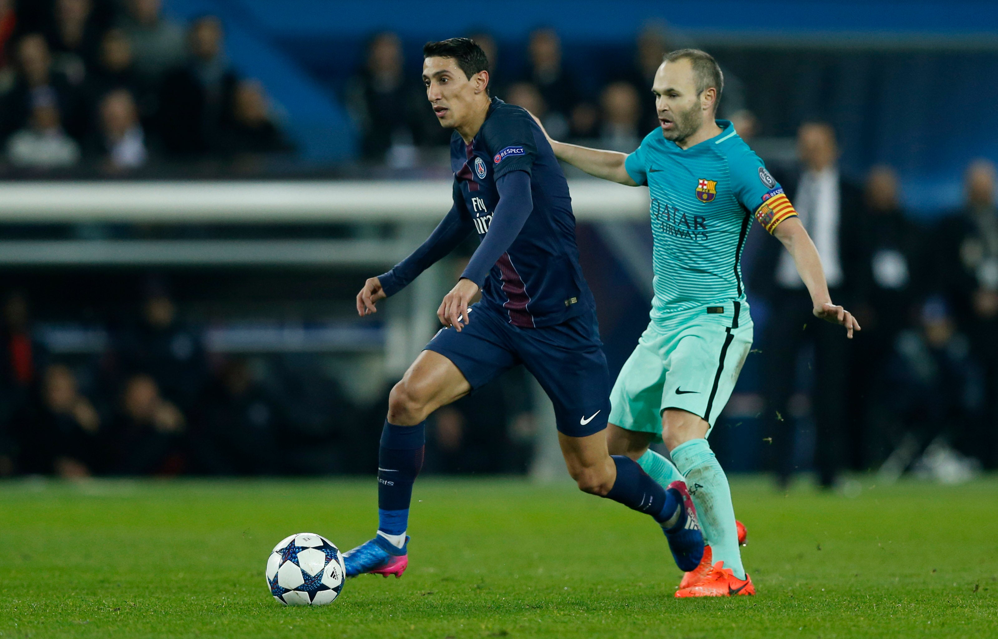 Andrés Iniesta 'elige' a un jugador del PSG como su sucesor en el Barcelona Andrés Iniesta 'elige' a un jugador del PSG como su sucesor en el Barcelona
