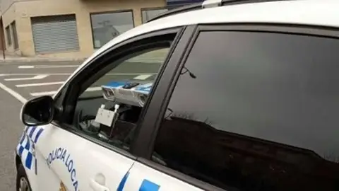 Coche de la Policía Local de Ourense Coche de la Policía Local de Ourense