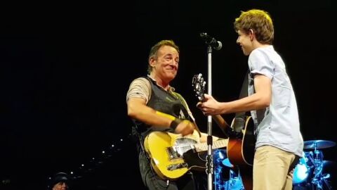 Bruce Springsteen volvi&oacute; a invitar a tocar a Nathan Testa