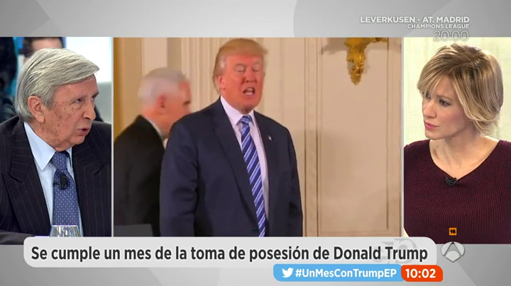 Roberto Centeno: "Donald Trump cumple sus promesas electorales, no como Rajoy" Roberto Centeno: "Donald Trump cumple sus promesas electorales, no como Rajoy"