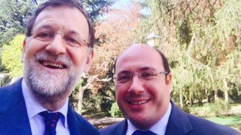 Rajoy y Pedro Antonio S&aacute;nchez