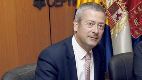 Agust&iacute;n Manrique de Lara, Presidente de la Confederaci&oacute;n Canaria de Empresarios.
