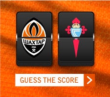 Europa League Shakhtar Donetsk - Real Club Celta Europa League Shakhtar Donetsk - Real Club Celta