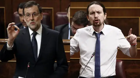 Mariano Rajoy y Pablo Iglesias Mariano Rajoy y Pablo Iglesias