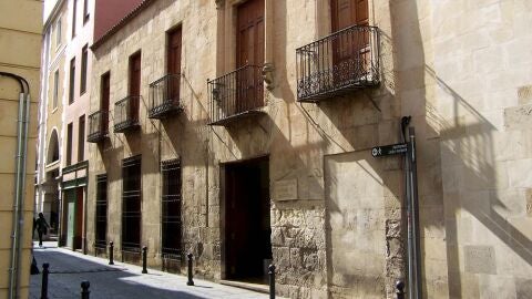 Sede del Patronato del Misteri d'Elx en el Carrer Major de la Vila.