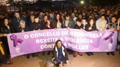 manifestacion muerte Mª José en chapela manifestacion muerte Mª José en chapela
