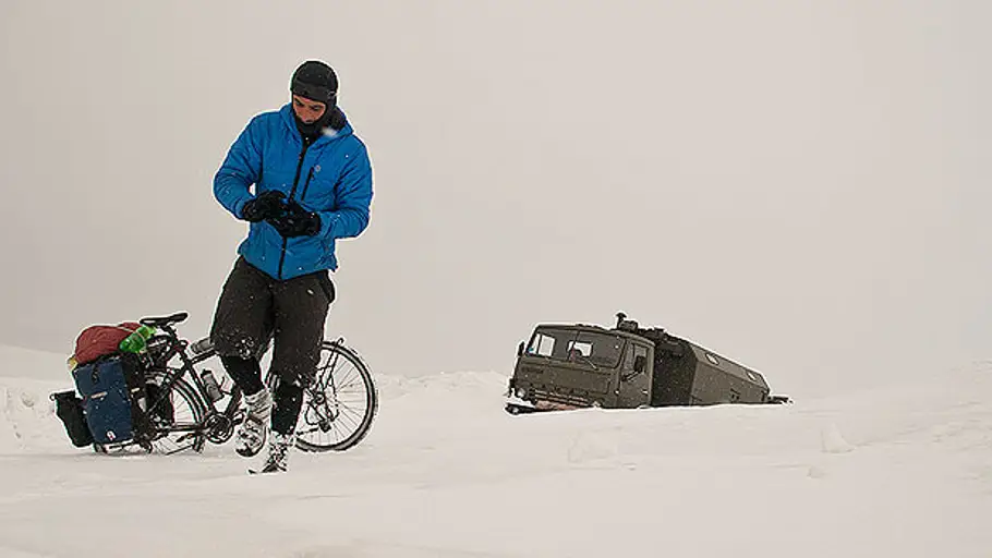 El ciclista Javier Martínez. El ciclista Javier Martínez.