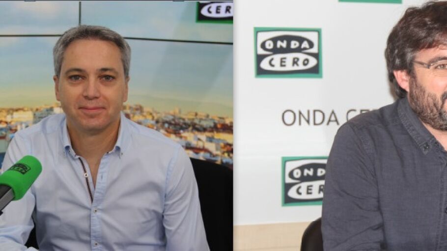 Jordi &Eacute;vole con Vicente Vall&eacute;s