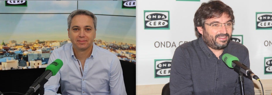 Así sufrirán Vicente Vallés y Jordi Évole el enfrentamiento entre Atlético y Barça este fin de semana Así sufrirán Vicente Vallés y Jordi Évole el enfrentamiento entre Atlético y Barça este fin de semana