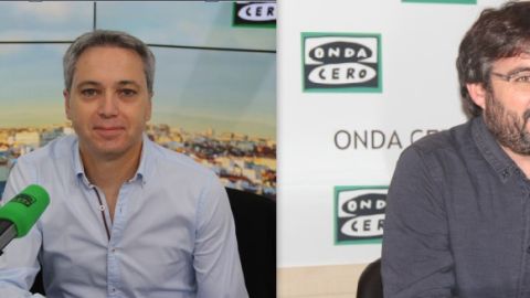 Jordi &Eacute;vole con Vicente Vall&eacute;s