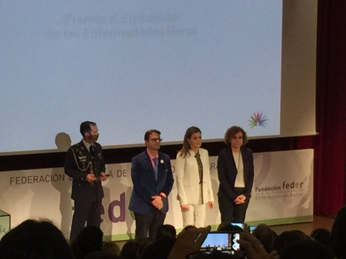 La Reina ve "una responsabilidad de todos" investigar las enfermedades raras La Reina ve "una responsabilidad de todos" investigar las enfermedades raras