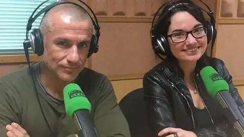 Gustavo de Dios y Thalía Rodríguez de Onda Cero Las Palmas Gustavo de Dios y Thalía Rodríguez de Onda Cero Las Palmas