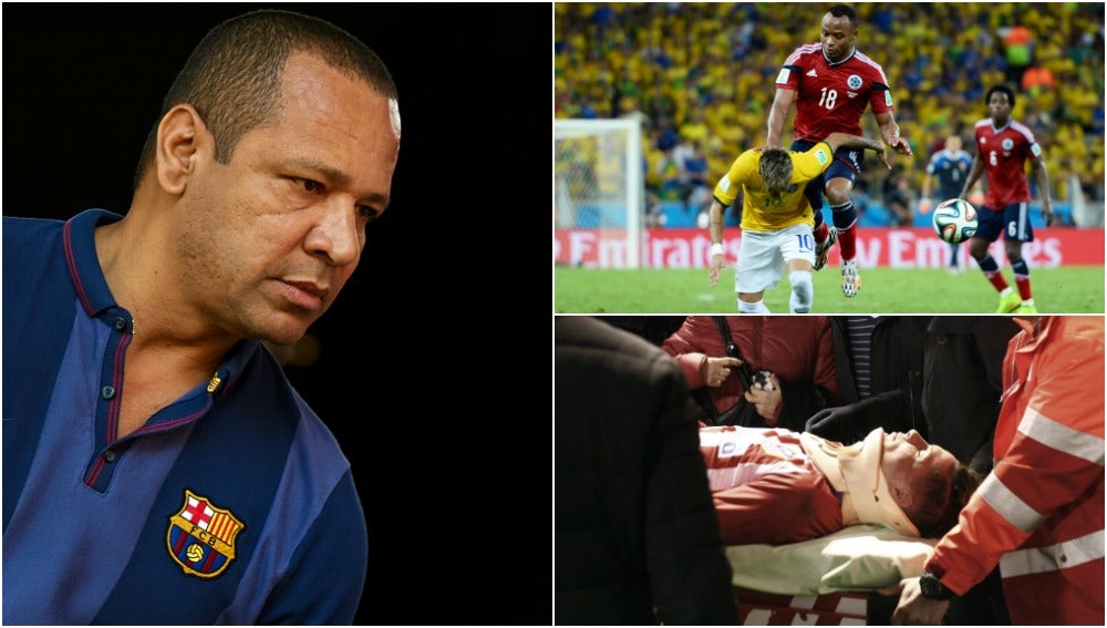 El padre de Neymar, indignado tras el golpe de Torres: "¿Qué tiene que pasar para que estas entradas se prohíban?" El padre de Neymar, indignado tras el golpe de Torres: "¿Qué tiene que pasar para que estas entradas se prohíban?"