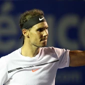 Nadal celebra una victoria Nadal celebra una victoria