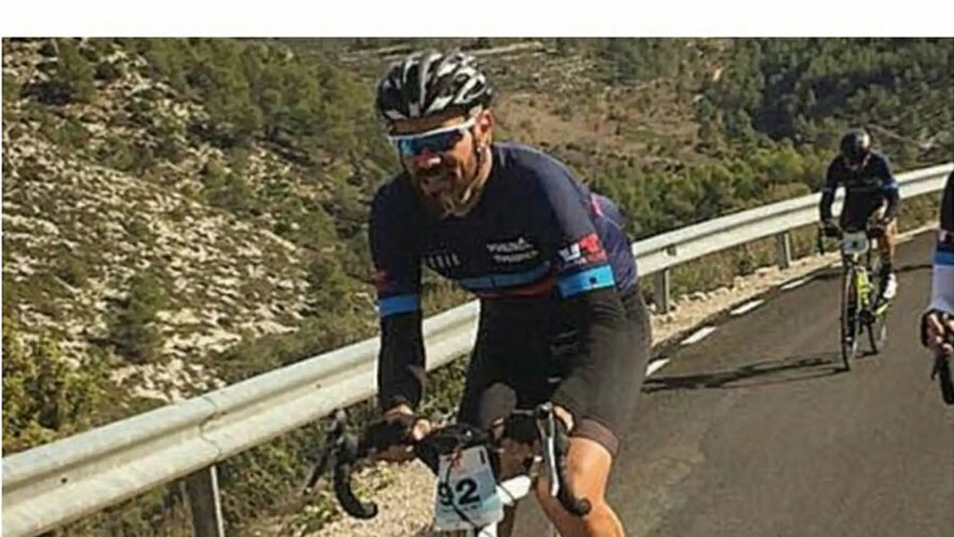 Fotografía del ciclista arrollado que están difundiendo sus amigos.