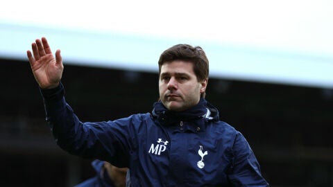Pochettino saluda