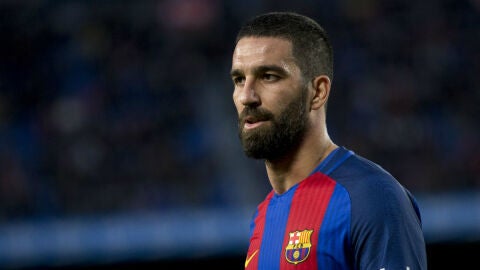 Arda Turan, con el Bar&ccedil;a