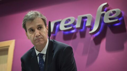 El presidente de RENFE, Juan Alafaro