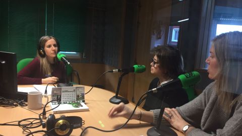 Mar&iacute;a Trist&aacute;n e &Aacute;nxela Alonso de Sendo en Pontevedra